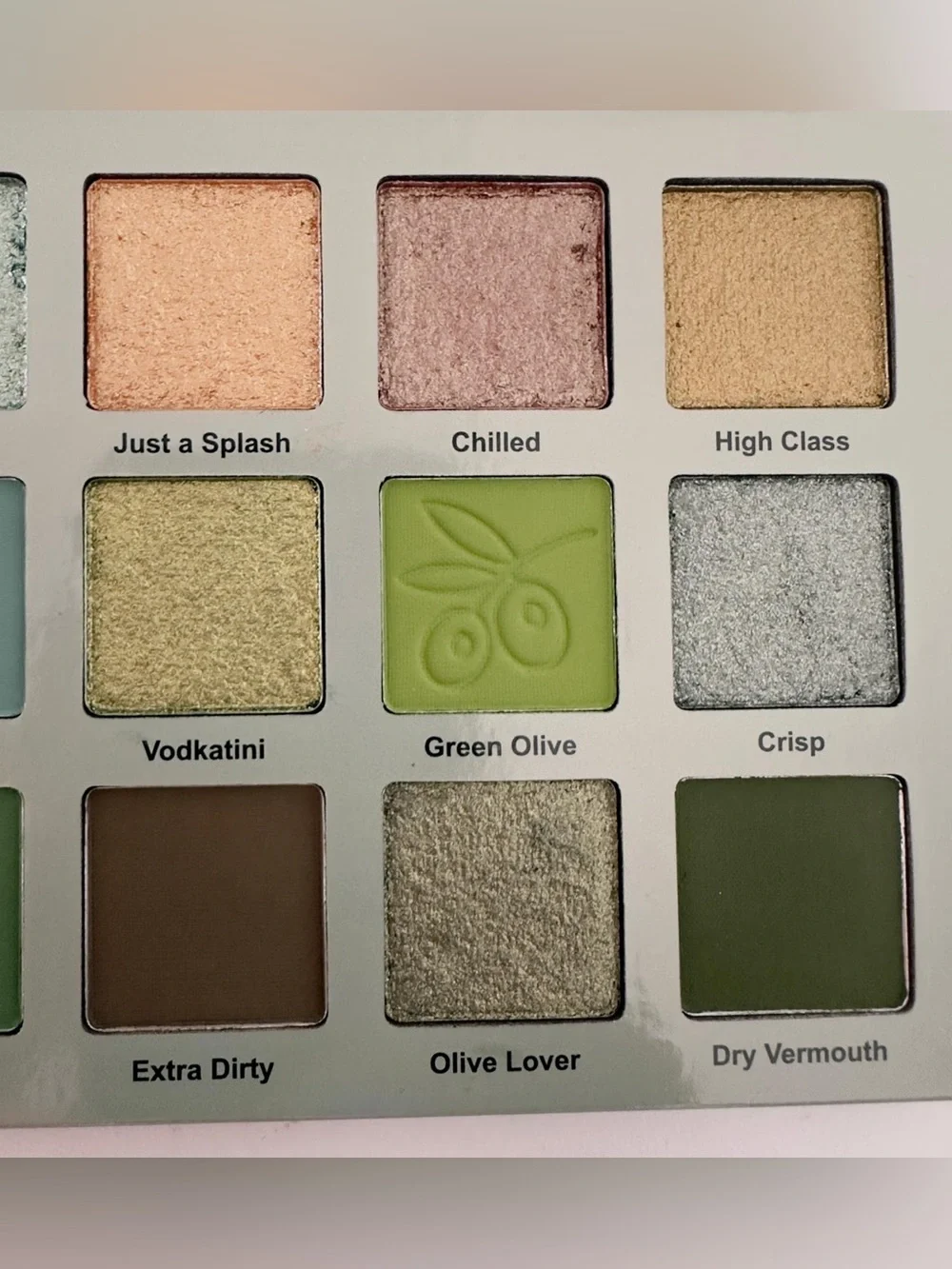 NWT Glamlite Dirty Martini Eyeshadow Palette